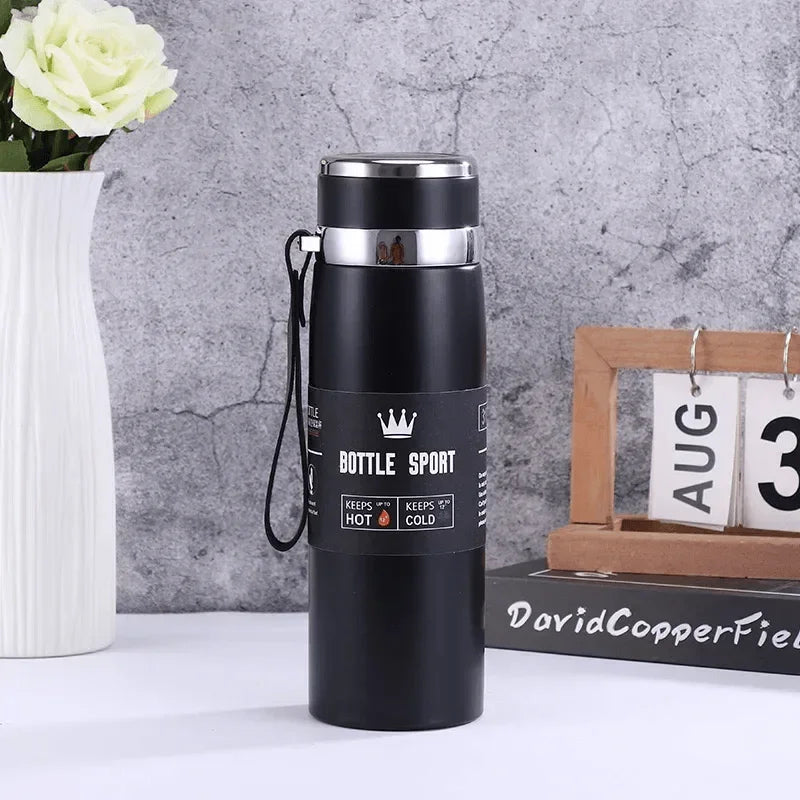Stainless Steel SUS316 Vacuum Flask Water Bottle 1000ml K-2212