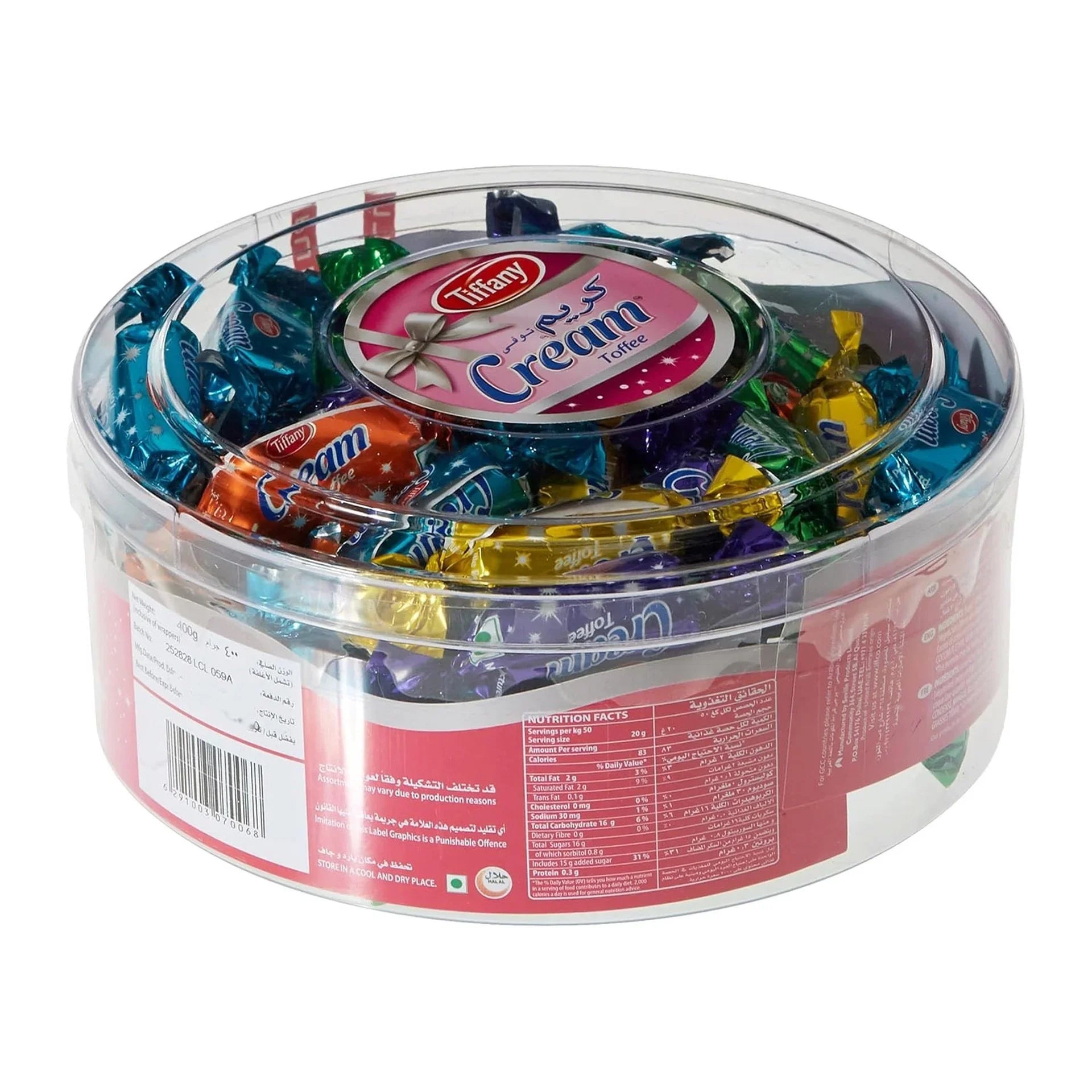 Tiffany Cream Toffee Assorted Chocolate - 400g