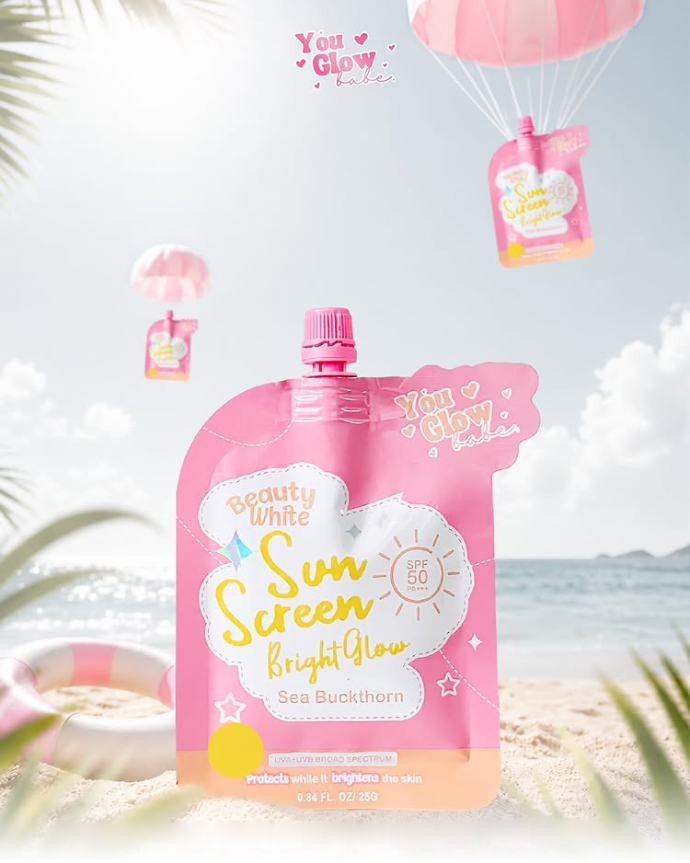 You Glow Babe Beauty White Sunscreen SPF50 PA+++ - 25g