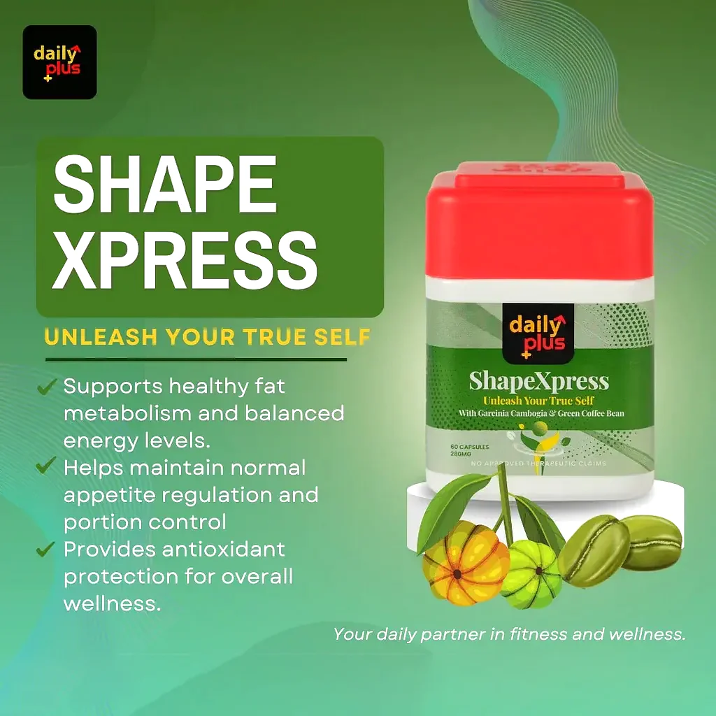 Daily Plus ShapeXpress Unleash Your True Self - 60s