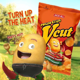 Jack 'n Jill V Cut Potato Chips Spicy BBQ - 60g (2+1) Offer