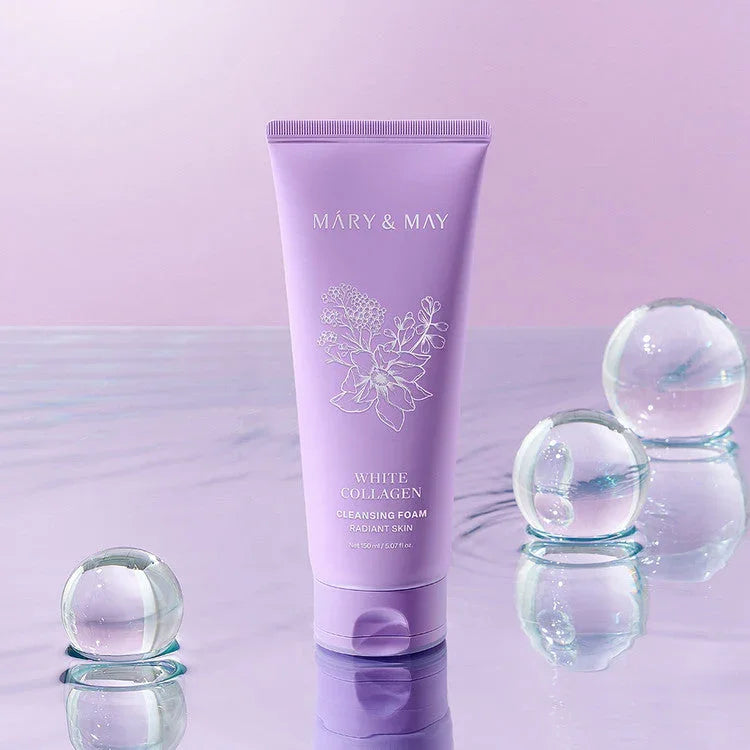 Mary & May White Collagen Cleansing Foam - 150ml