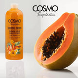 Cosmo Temptation Tropical Papaya Shower Scrub - 1000ml
