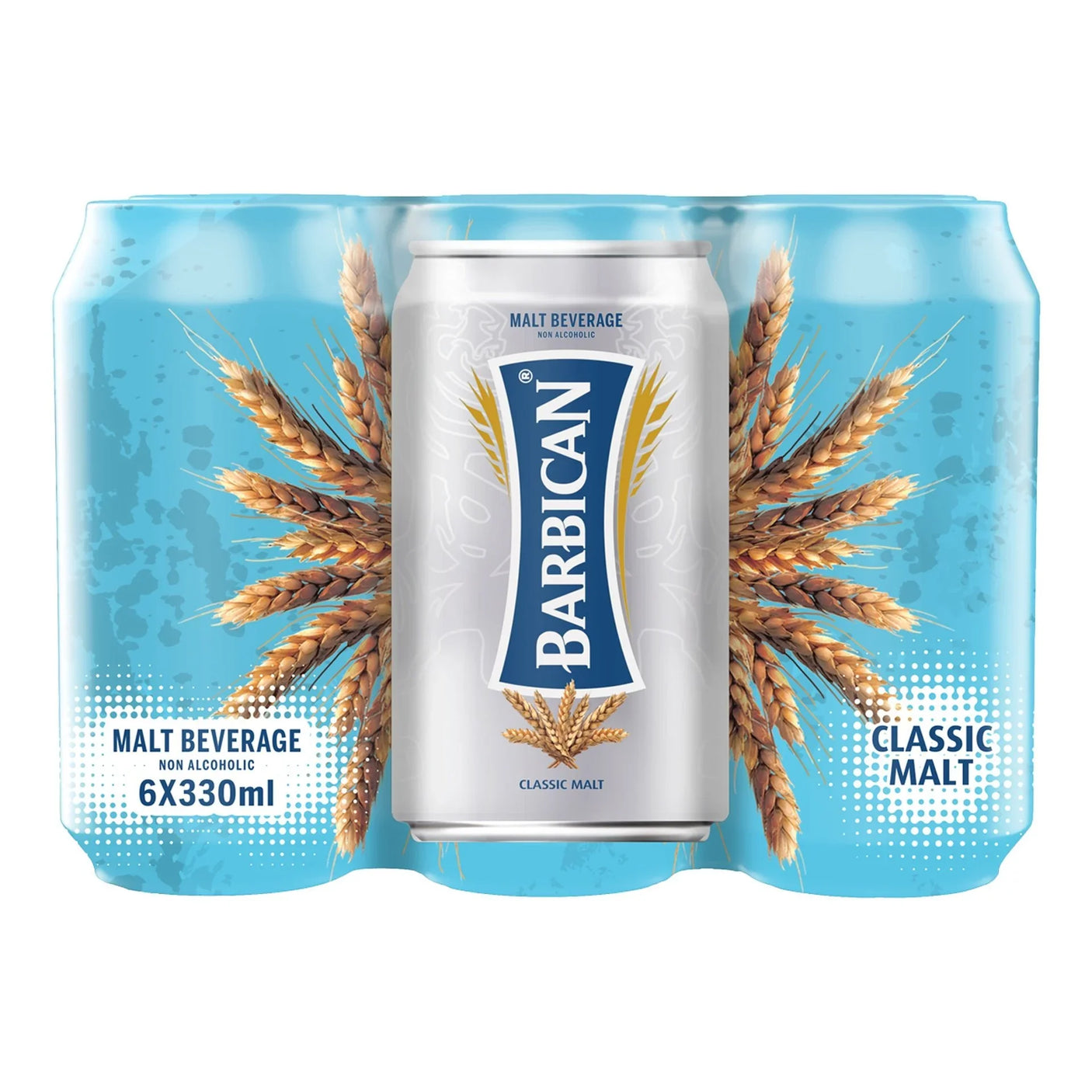 Barbican Classic Malt Flavor Can - 330ml × 6 Pcs