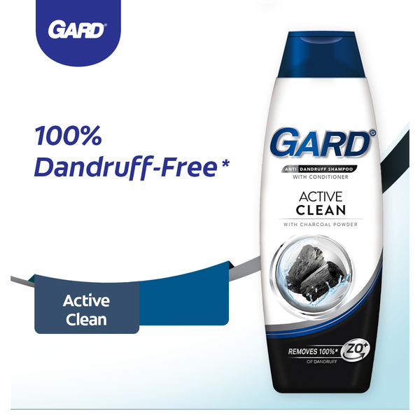 Gard Anti-Dandruff Shampoo Active Clean - 180ml