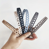 Non-Slip Circle Design Headbands Assorted Color - 1 Pcs (KT-217B-424)