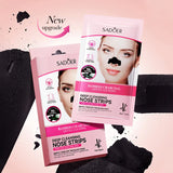 Sadoer Bamboo Charcoal Deep Cleansing Nose Strips - 6 Pcs