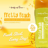 Beauty and Graces Pretty Peach Feminine Wash - 150ml