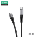 inkax 60W Alloy Braided Data Cable Type C To C CB-39