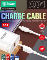 كابل شحن إنكاكس 3.1 أمبير IP - X01
