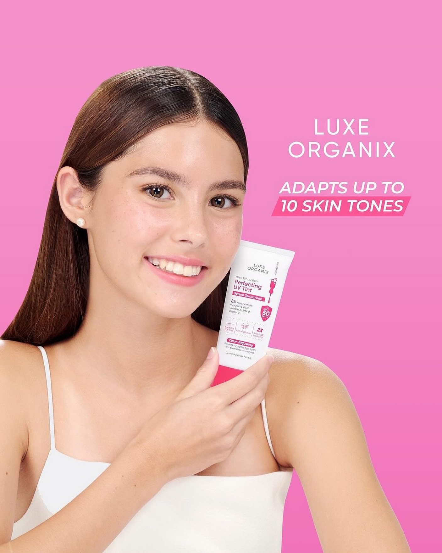 Luxe Organix Perfecting UV Tint Serum Sunscreen - 40g