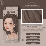 Kota Cosmetics Metal Thailand Hair Color Ash Grey - 100ml + 100ml