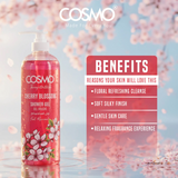 Cosmo Temptation Cherry Blossom Shower Gel - 1000ml