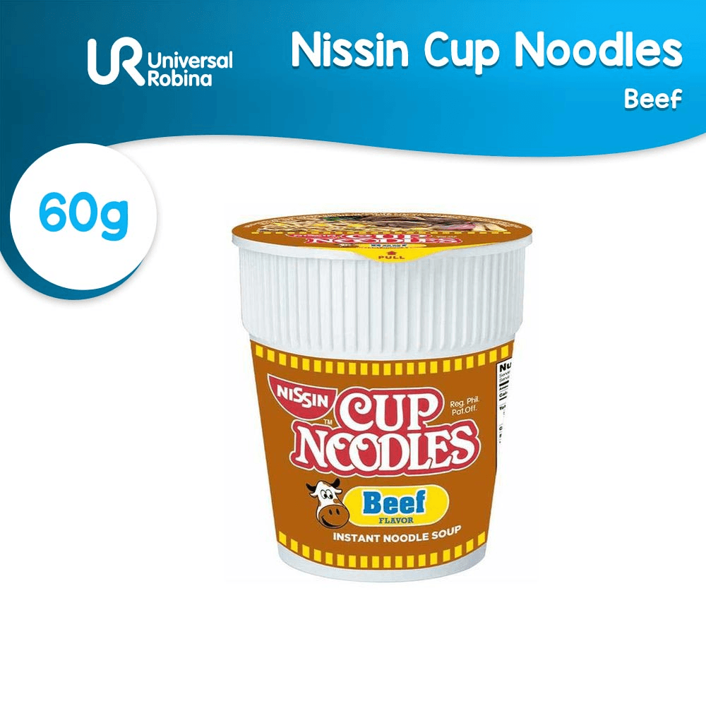 Nissin Cup Noodle Beef 60g