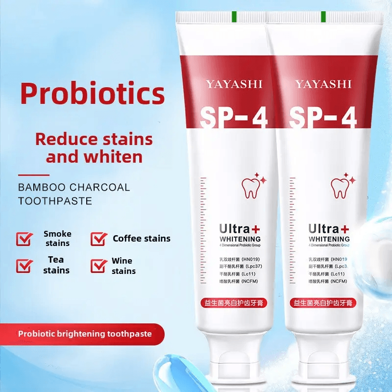 Yayashi SP-4 Ultra + Brightening Probiotic Toothpaste - 120g