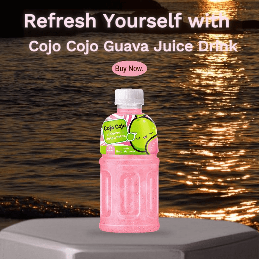 Cojo Cojo Guava Juice Drink With Nata De Coco - 320ml