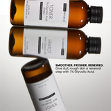 Dermorepubliq 7% Glycolic Acid (AHA) Skin Renewing Toner - 100ml