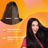 Sunsilk Style & Heat Protect Super Hair Serum - 45ml
