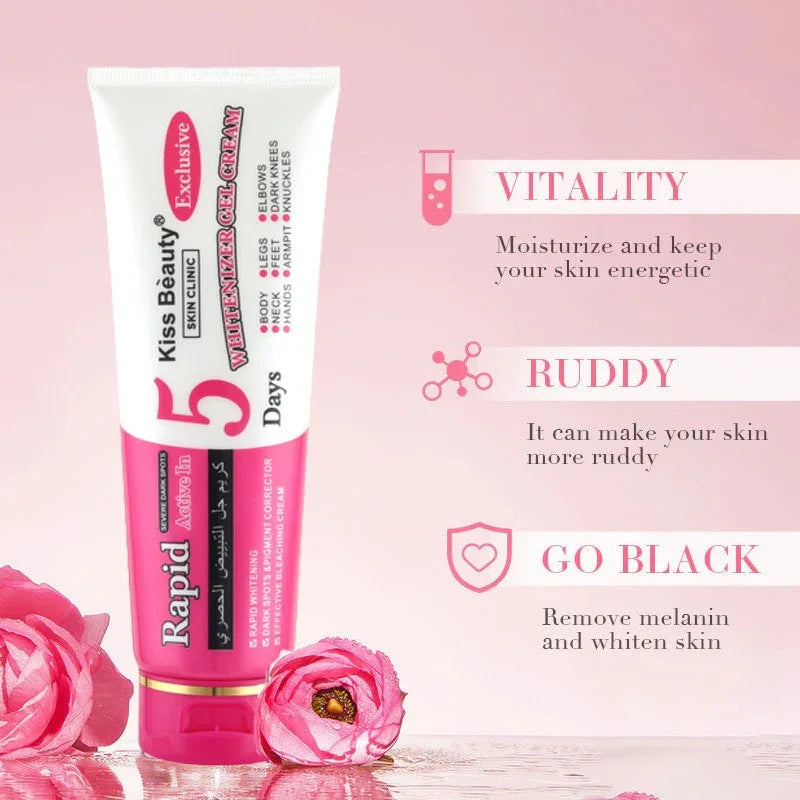 Kiss Beauty Rapid Active Body Brightening Gel Cream - 120ml