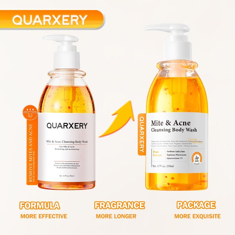 Quarxery Mite & Acne Cleansing Body Wash - 250ml