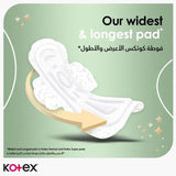 Kotex Natural Maxi Protect Overnight Sanitary Pads With Wings - 44s