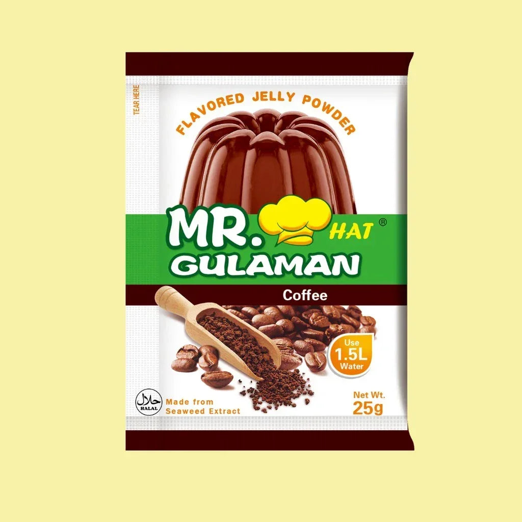 Mr. Hat Gulaman Coffee Flavored Jelly Powder - 1 Pcs