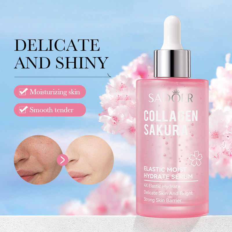 Sadoer Collagen Sakura Elastic Moist Hydrate Serum - 100ml