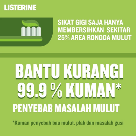 Listerine Multi Protect Green Tea Mouthwash - 500ml