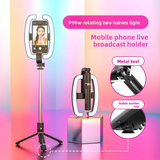 Tripod Live Broadcast Multifunctional Selfie Stick With Remote Control - P99W