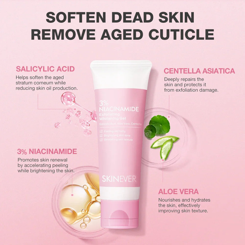 Skinever 3% Niacinamide Exfoliating Gel - 55ml