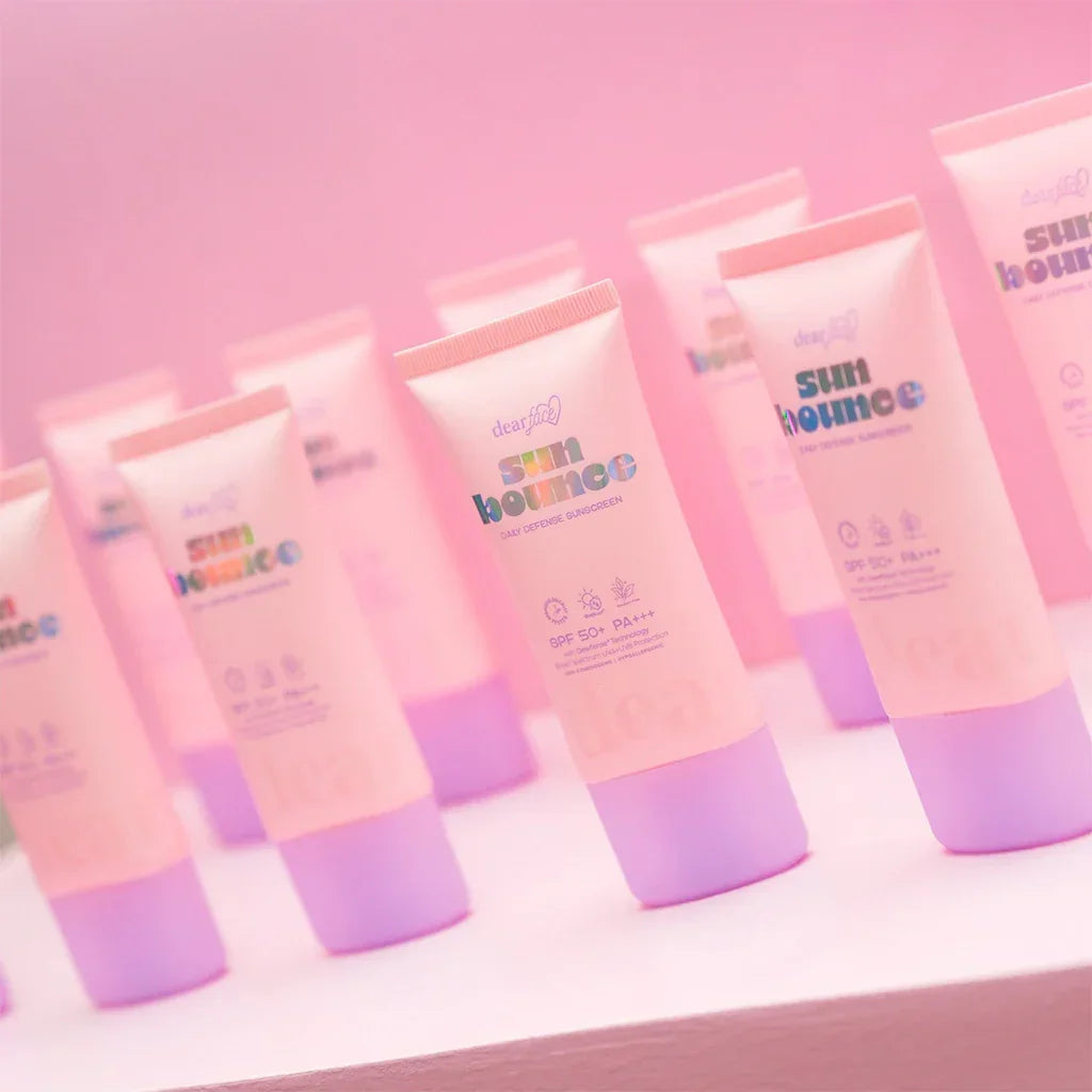 Dear Face Sun Bounce Daily Defense Sunscreen SPF 50+ PA+++ - 50ml
