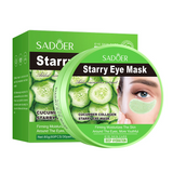 Sadoer Cucumber Collagen Starry Eye Mask - 80g (60Pcs)