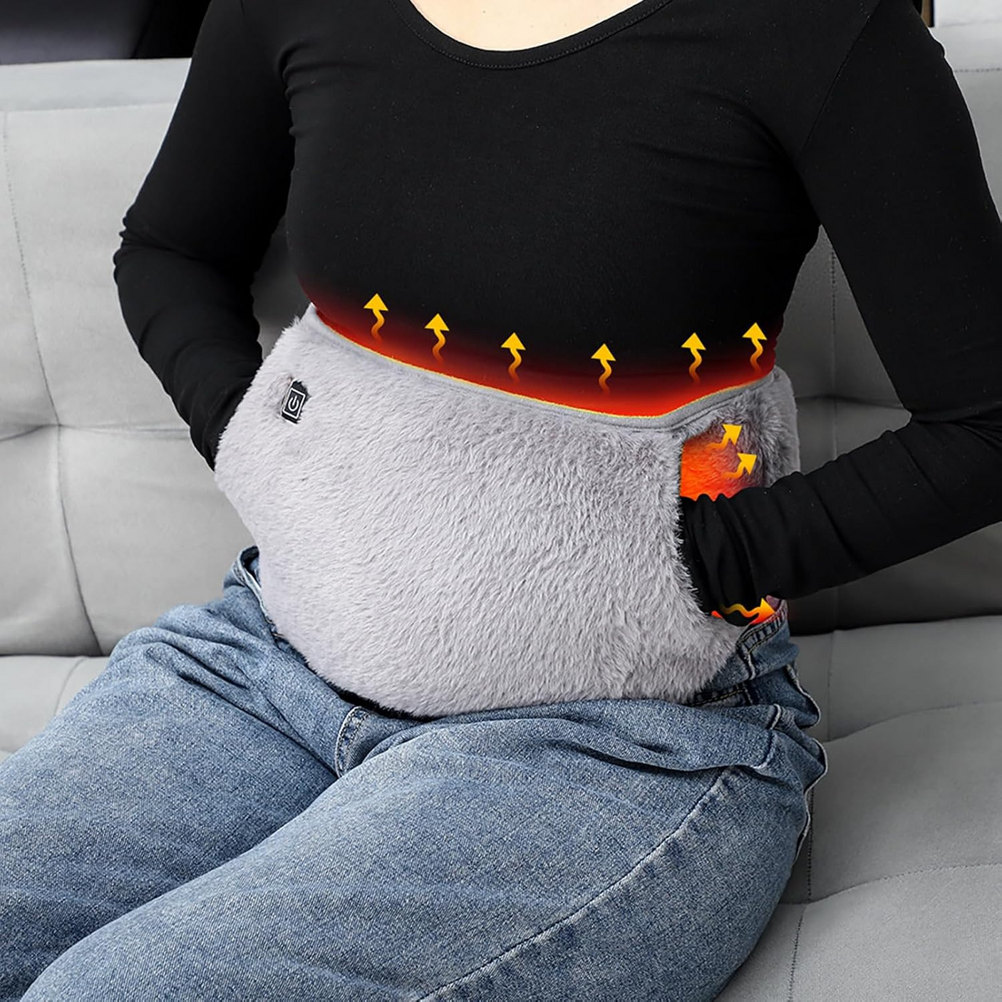 Electric Heating Waist Belt for Pain Relief & Menstrual Cramps LS-207