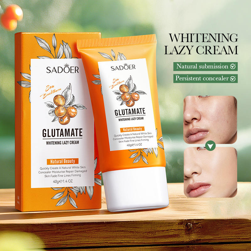Sadoer Sea Buckthorn Glutamate Brightening Lazy Cream - 40g