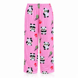 Women's Korean Fashion Pajamas 4 Pcs Set A-08