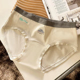 Women's Antibacterial Breathable Cotton Briefs 3Pcs Set #E3075