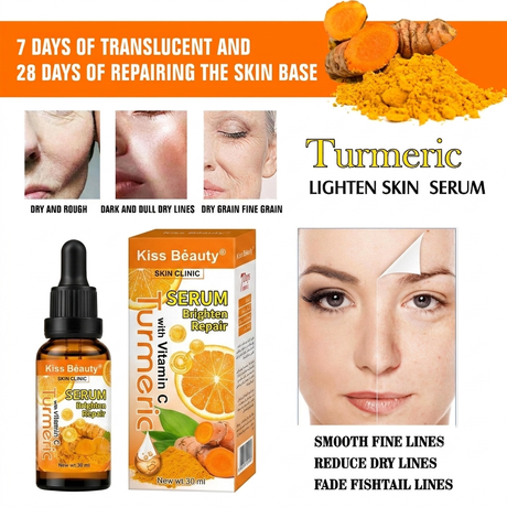 Kiss Beauty Turmeric with Vitamin C Face Serum - 30ml