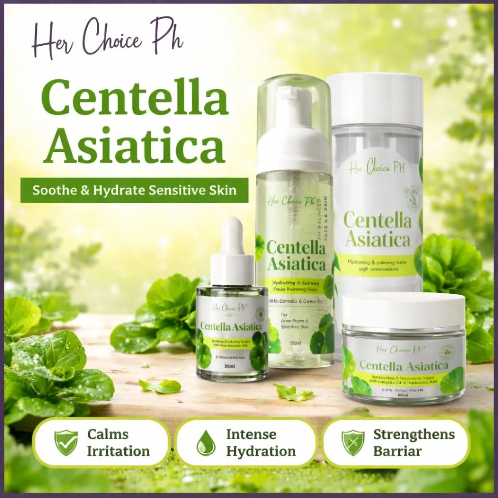 Her Choice Ph Centella Asiatica Premium Repair 4 pcs Set