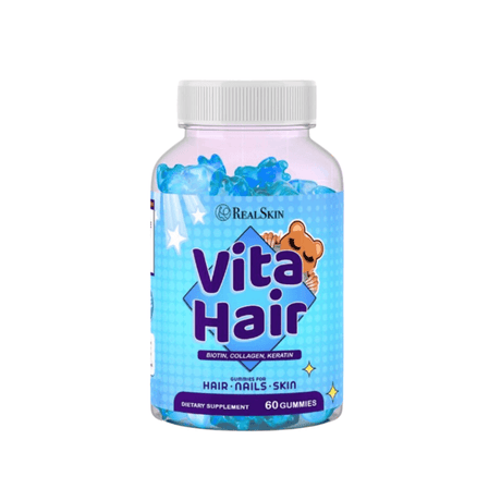 Real Skin Vita Hair Gummies For Hair Nail & Skin