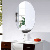 Oval Acrylic Self Adhesive Mirror - 4327
