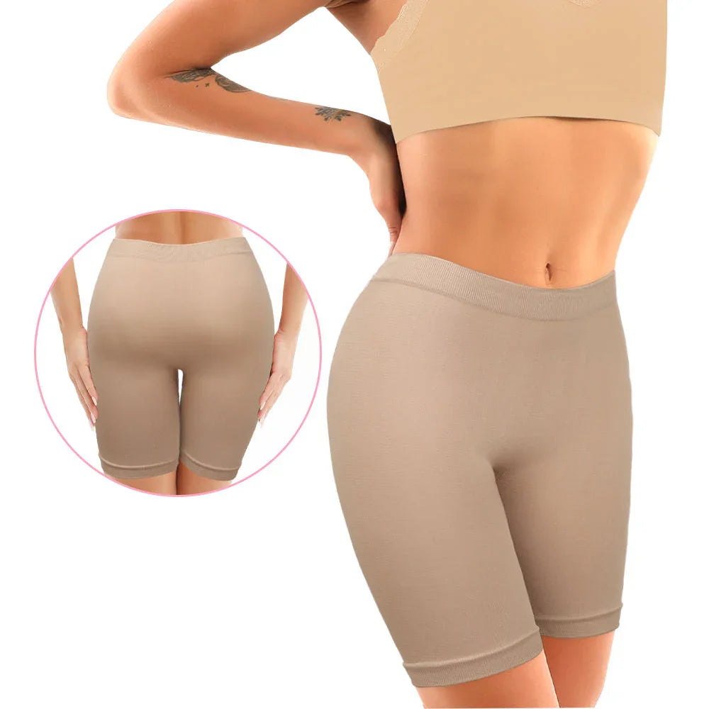 High Waisted Elastic Briefs Underwear Seamless Comfort - 8821