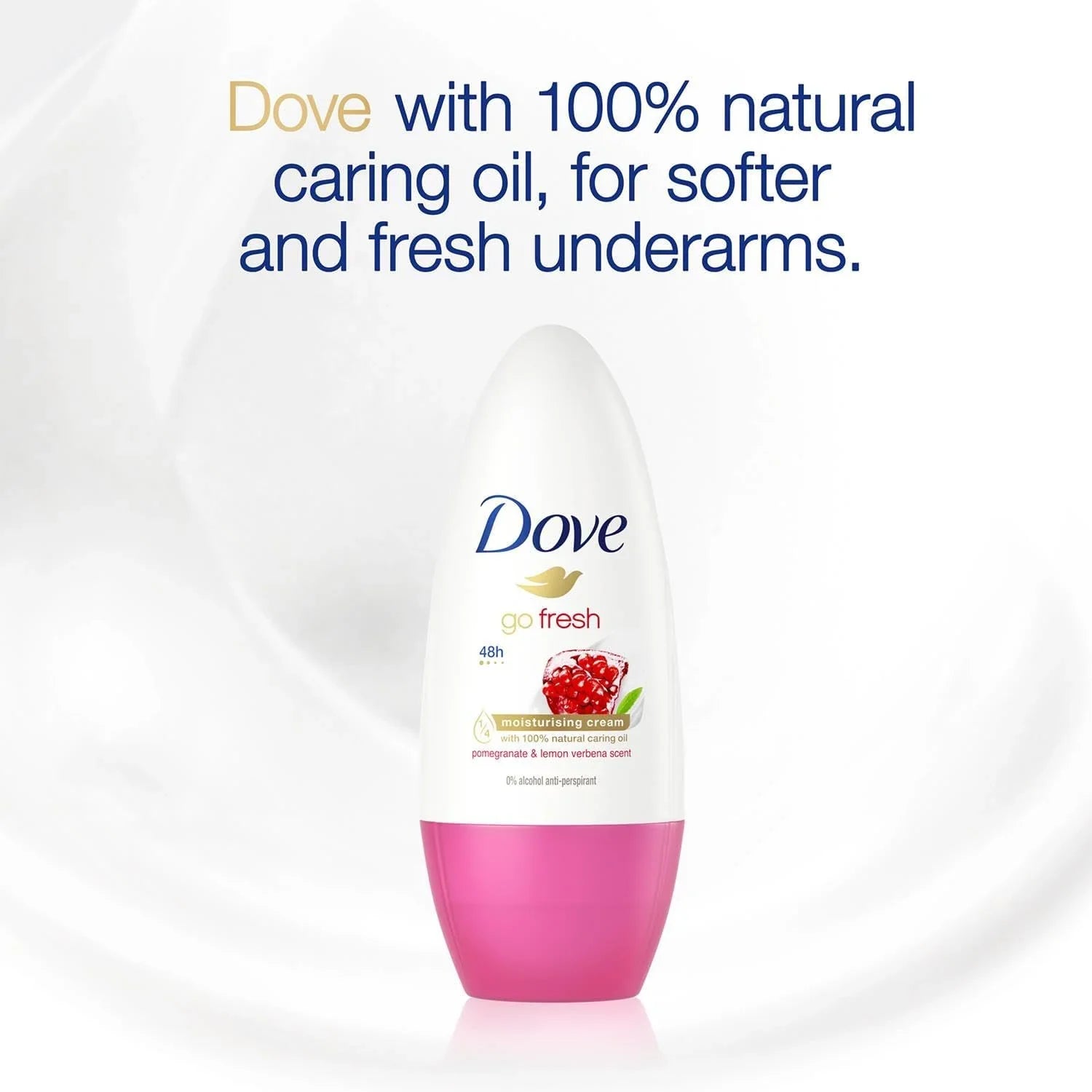 Dove Pomegranate & Lemon Antiperspirant Deodorant Roll On - 40ml