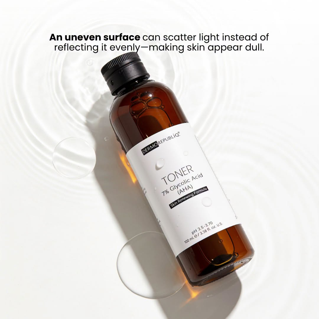 Dermorepubliq 7% Glycolic Acid (AHA) Skin Renewing Toner - 100ml