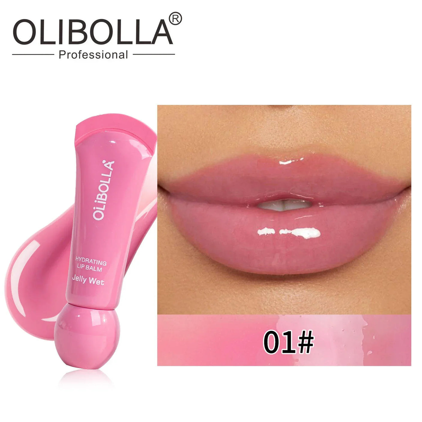 Olibolla Jelly Lip Balm 24H Glass Like Shine LA-L325