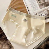 Women's Antibacterial Breathable Cotton Briefs 3Pcs Set #E3075