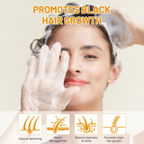 Disaar Ginger Natural Darkening Black Shampoo Bar - 100g