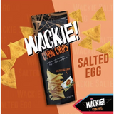 OK Wackie Corn Chips Salted Egg Flavor - 98g