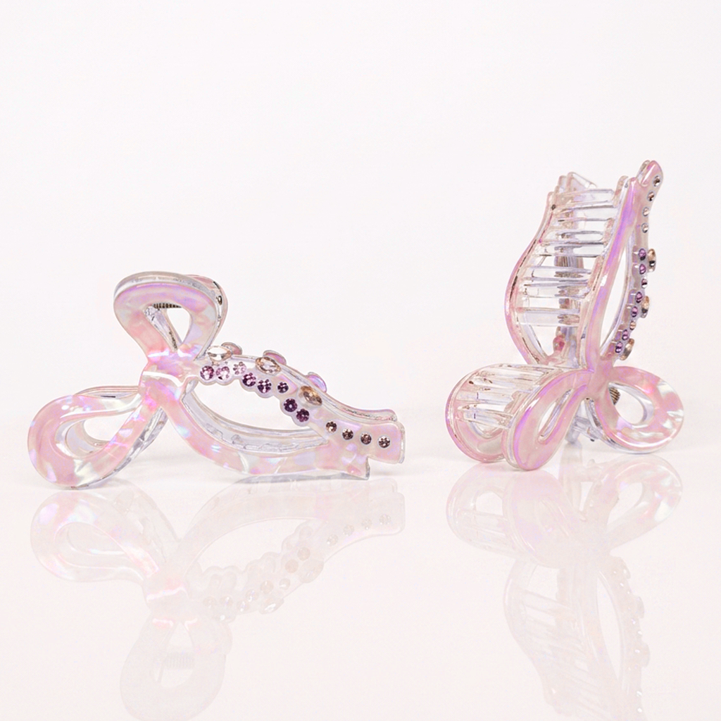 Korean Style Shiny Hair Claw Clips - AC100028