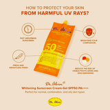 Dr. Alwin Whitening Sunscreen Cream Gel SPF 50 + 50ml