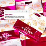 Love Skin Perfection Kojic Soap in a Bag - 7 Bars (500g)
